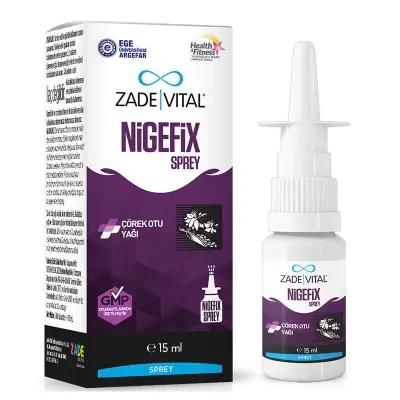 Zade Vital Nigefix Sprey 15 ml